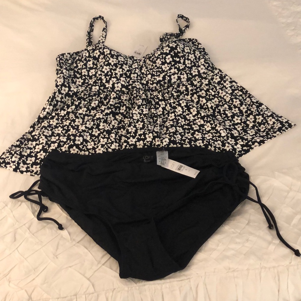 LOFT tankini swim suit